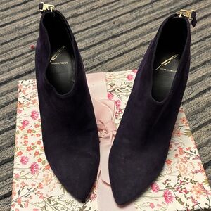 Women's Purple Ankle Boots